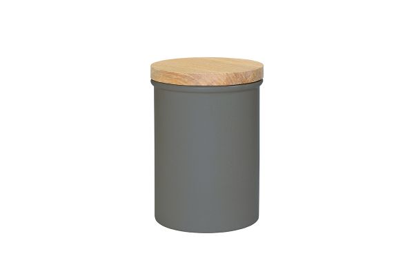 Treusinn Keramikdose LEKKA Grau